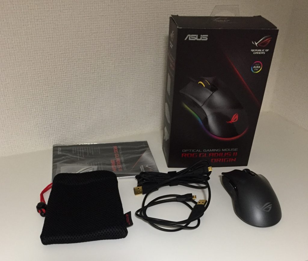 Asus Rog Gladius Ii Origin レビュー Ie3 0クローン愛用者なら試しておきたい Fpsに最適なゲーミングマウス Dpqp